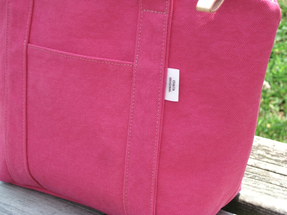 【訂購生產】No. 8帆布迷你手提包/草莓 第2張的照片
