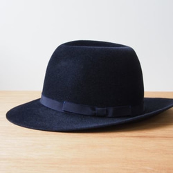 Asymmetry Fedora Hat 1枚目の画像