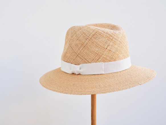 Fedora Hat - bao × raffia 2枚目の画像