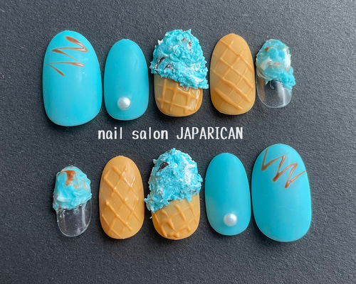 アイスクリームネイル ネイルチップ（つけ爪） nail JAPARICAN 通販