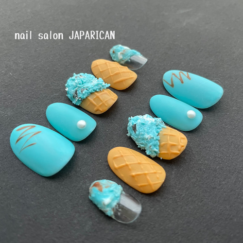 アイスクリームネイル ネイルチップ（つけ爪） nail JAPARICAN 通販