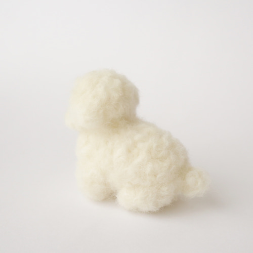 しらたまわんちゃん 羊毛フェルト 羊毛フェルト roi 通販