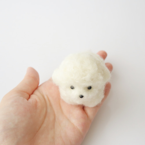 羊毛フェルト　わんちゃん　大きめ オーダーメイド 羊毛フェルト わんちゃん お写真から制作 手作り