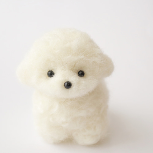 羊毛フェルト　わんちゃん　大きめ オーダーメイド 羊毛フェルト わんちゃん お写真から制作 手作り