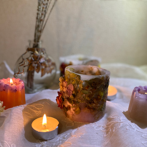 ㉚Fashionableボタニカルキャンドルホルダーset Ⅰ ㉚Fashionable