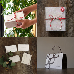 【送禮】絲綢幸福髮飾3件套秋葉泡桐飾盒 第6張的照片
