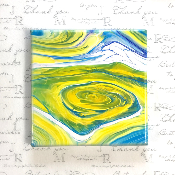 レジンアート・現代アート・抽象画・アートパネル 【Resin-007