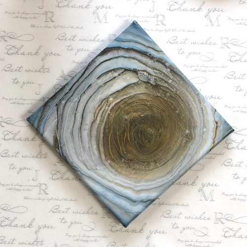 現代アート・抽象画・フルイドアート・原画・アートパネル【UZU-004