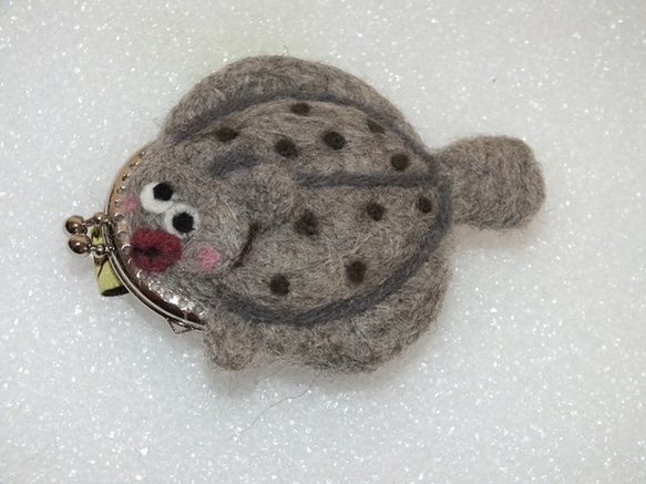 ご依頼品 ひらめちゃん がま口 hari-bou 通販 11482186｜Creema(クリーマ) 