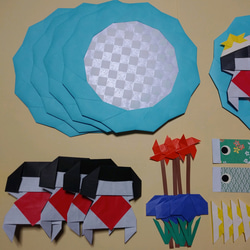 折り紙　リース　キット　子どもの日　5組セット　こいのぼり　保育　壁面飾り 2枚目の画像