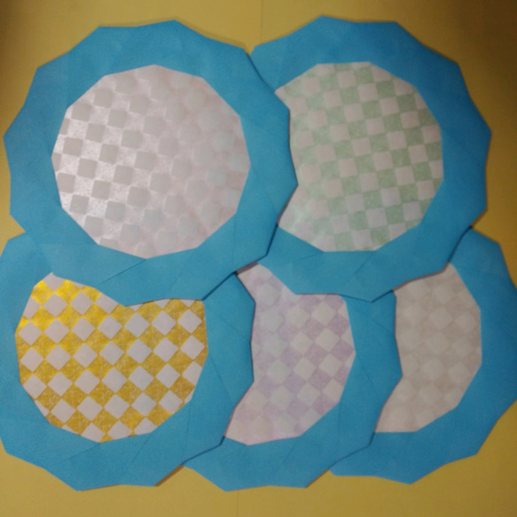 折り紙　リース　キット　子どもの日　5組セット　こいのぼり　保育　壁面飾り 4枚目の画像