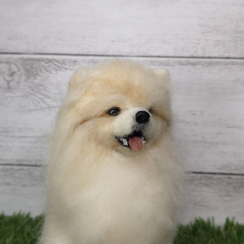 ☆マリンの家☆羊毛フェルトオーダー(犬、わんこ、愛犬)Lサイズ