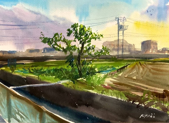 絵画　風景画　原画② it-65cb82a3c5d5d-1200.jpg