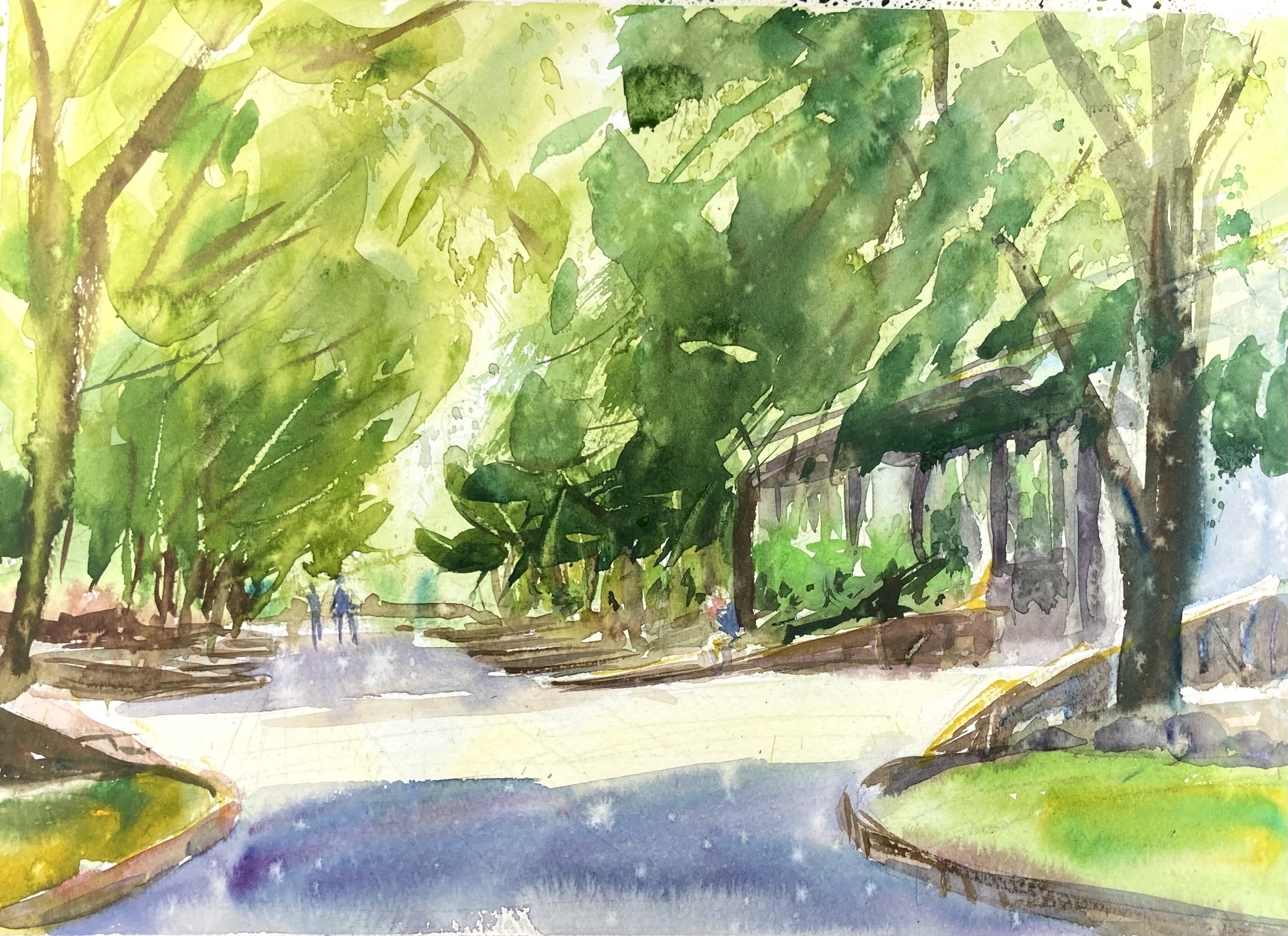 ○水面に委ねて… 絵画原画 ○水面に委ねて… 絵画原画 絵画☆原画（1点限り）「水平線の向こう