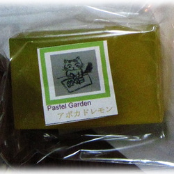 ドロップsoap アボカドレモンPastl Garden *no.d-04 3枚目の画像