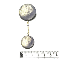 【HORNET Tokyo】Super Moon Connecting Earring 3枚目の画像