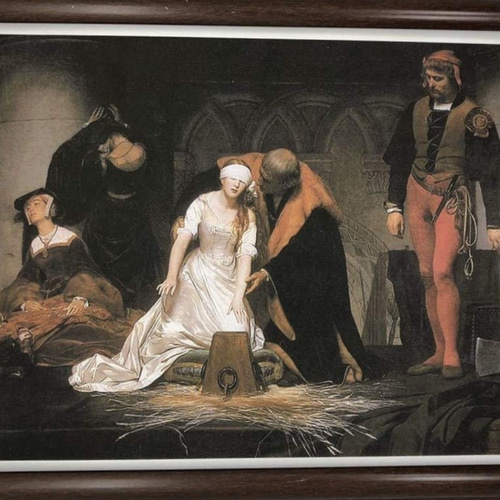 ポール・ドラローシュ レディ・ジェーン・グレイの処刑 A4 ポスター