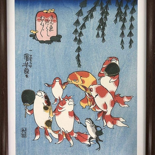 ウォーレン・キンブル 額付き ポスター印刷画 ウォーレン・キンブル 額