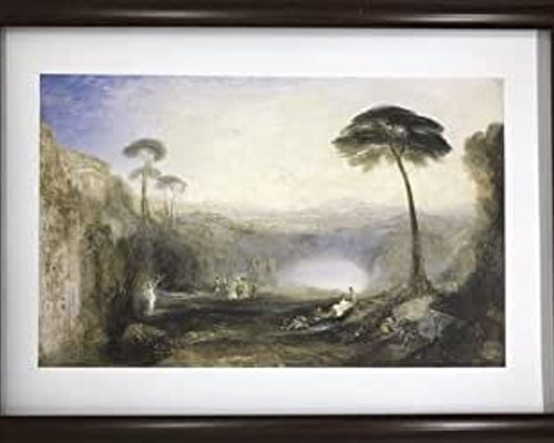 ジョゼフ・マロード・ウィリアム・ターナー 金枝 A4 ポスター 輸送用