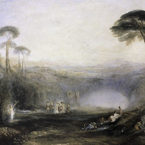 ジョゼフ・マロード・ウィリアム・ターナー 金枝 A4 ポスター 輸送用