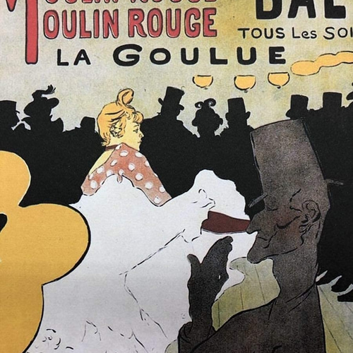 絵画  アートポスター  アンリ・ド・トゥールーズ  ロートレック アンリ・ド・トゥールーズ＝ロートレック ポスター ムーラン