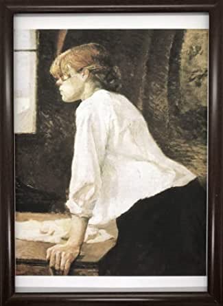 トゥールーズ＝ロートレック、【二人の女友だち】、希少な額装用画集より