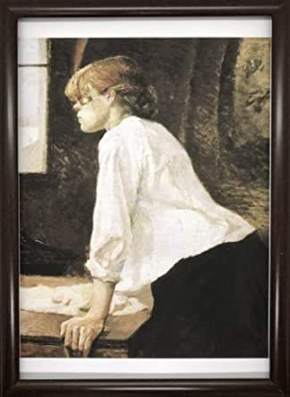 アンリ・ド・トゥールーズ＝ロートレック 洗濯女 A4 ポスター 輸送用