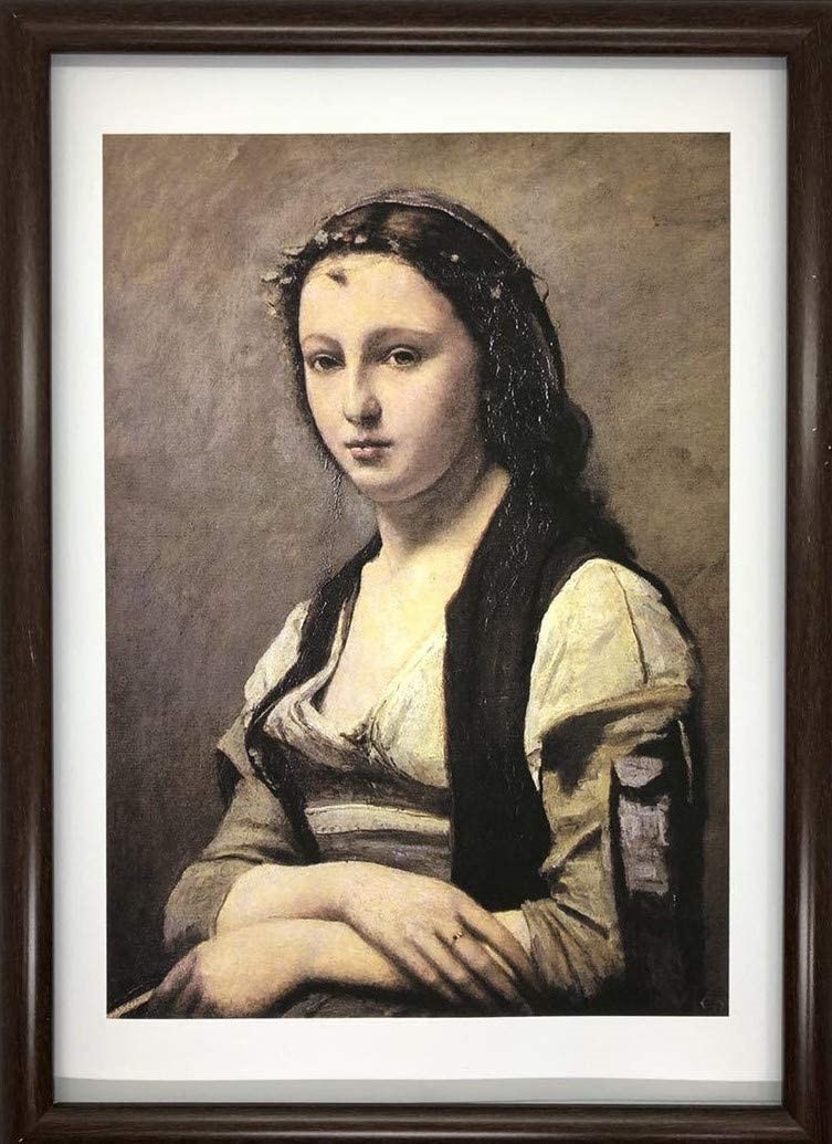 絵画 額装 世界の名画 ジャン＝バティスト・カミーユ・コロー F6