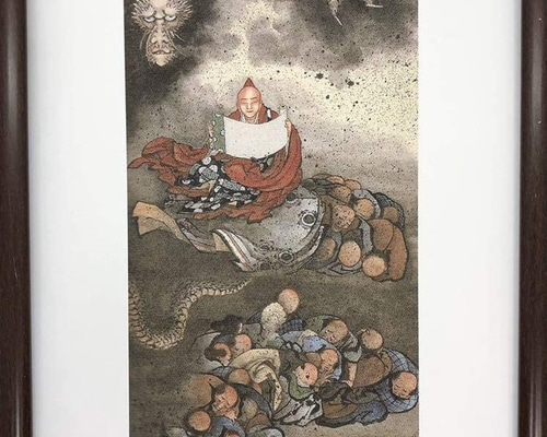 ❤️❀特大アクリルＡ3絵画額付き❀神 ❤️❀特大アクリルA3絵画額付き❀神 ❤️❀特大アクリルA3絵画額付き