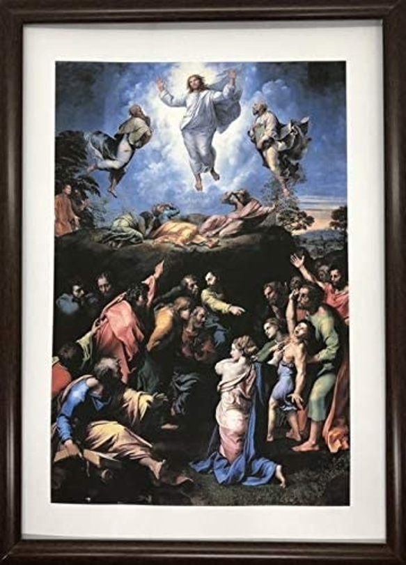 28 キリストの変容 アートバイブル額装絵画シリーズ - 聖書や