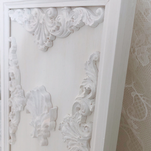 ロココ調たっぷりシェルのインテリアボード ロココ調たっぷりシェルのインテリアボード その他インテリア