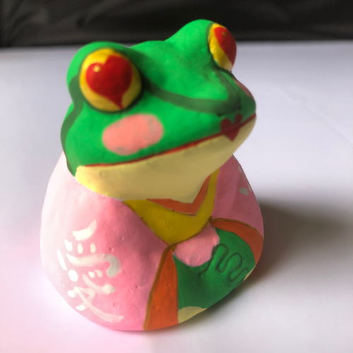 かえる姫 その他置物 アート創作人形 悠 通販 12041231｜Creema