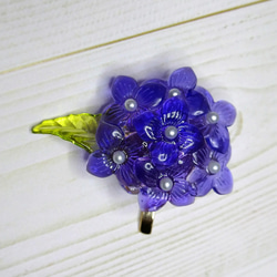 紫陽花のポニーフック 1枚目の画像