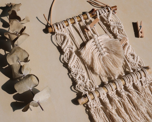 マクラメタペストリー　ガーランドリーフ m20210720-508252-02.jpg