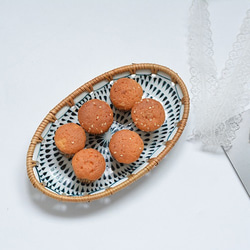 甜品盤 籃筐 托盤 盂蘭盆 廚具 餐墊 桌面 第4張的照片