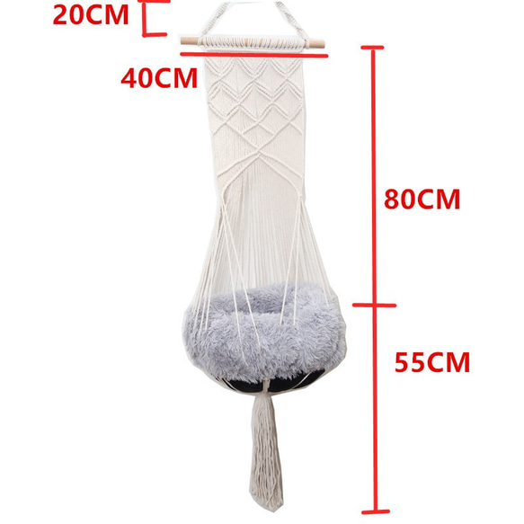 貓吊床鞦韆吊床籃 第3張的照片