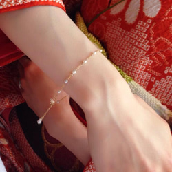 kyashya Bracelet （Pearl Bead） 1枚目の画像