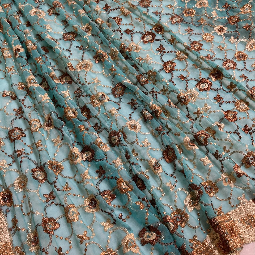 すずインド民族衣装夏にぴったり 刺繍＆花柄[JU34]& [AU155] すず様専用インド民族衣装夏にぴったり 刺繍＆花柄[JU34]& [AU155]