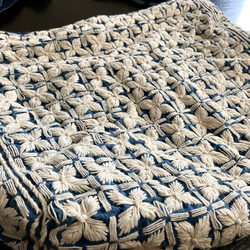 ヤオ族 モン族 タイ 手刺繍 刺し子 バッグ レトロ エスニック アジアン 白 ボヘミアン ショルダーバッグ 北欧 10枚目の画像