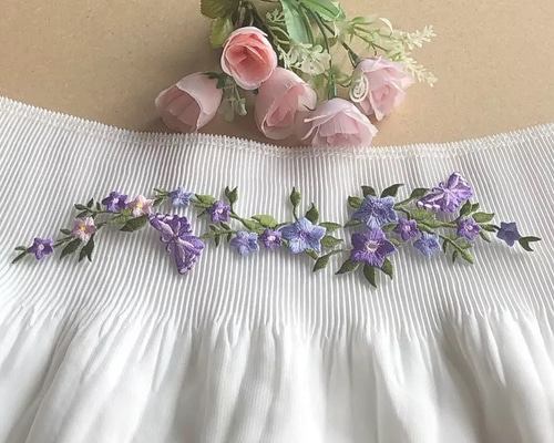 桔梗柄チュールレース13m 死す 