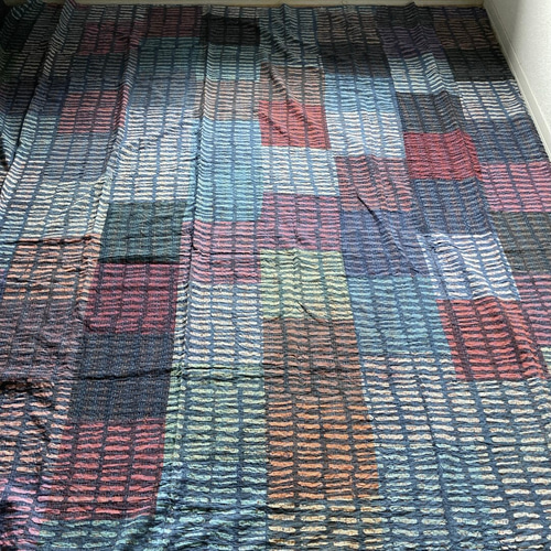 インド手刺繍 ベッドカバー パッチワーク ラリーキルト エスニック 布