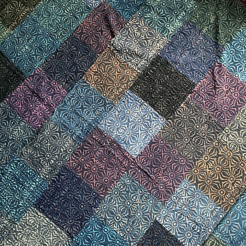 パッチワーク刺繍マルチカバーe　ラリーキルト　シングルベッド 楽天市場】インド カンタ刺繍 パッチワーク ラリーキルト ヴィンテージ