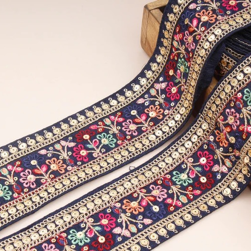 アジアン　黑　ピアス　イヤリング　ネイティブ　チロリアンテープ　刺繍リボン Handmade] I made earrings with ethnic patterned ribbon tape. - YouTube