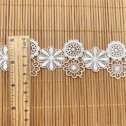 刺繍レース モチーフ 6点 - フランスアンティーク雑貨 Mille Chats