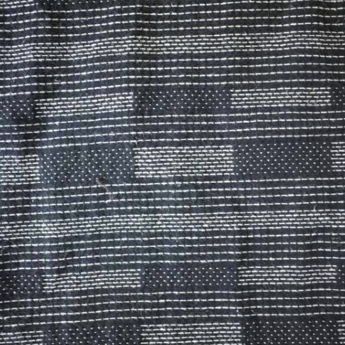 タイ チェンマイ 刺繍 生地 綿100％ 刺し子 襤褸 和服 着物 藍染