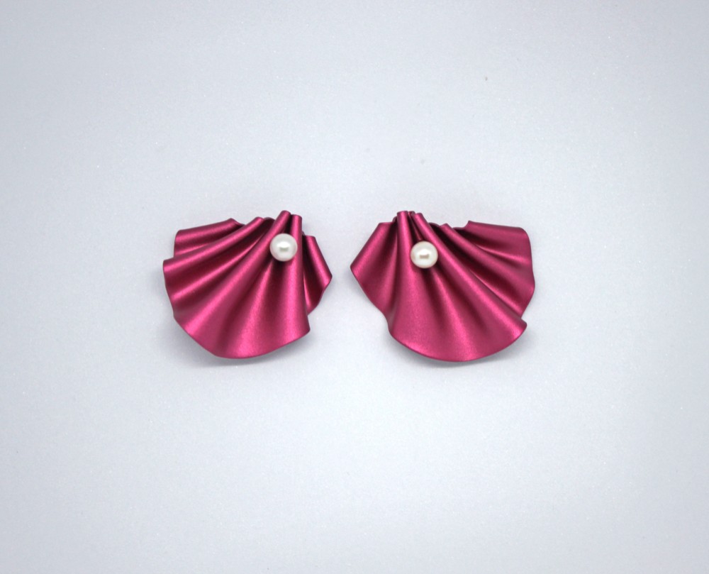 Mermaid's tail Pearl ピアス(DPK-1)