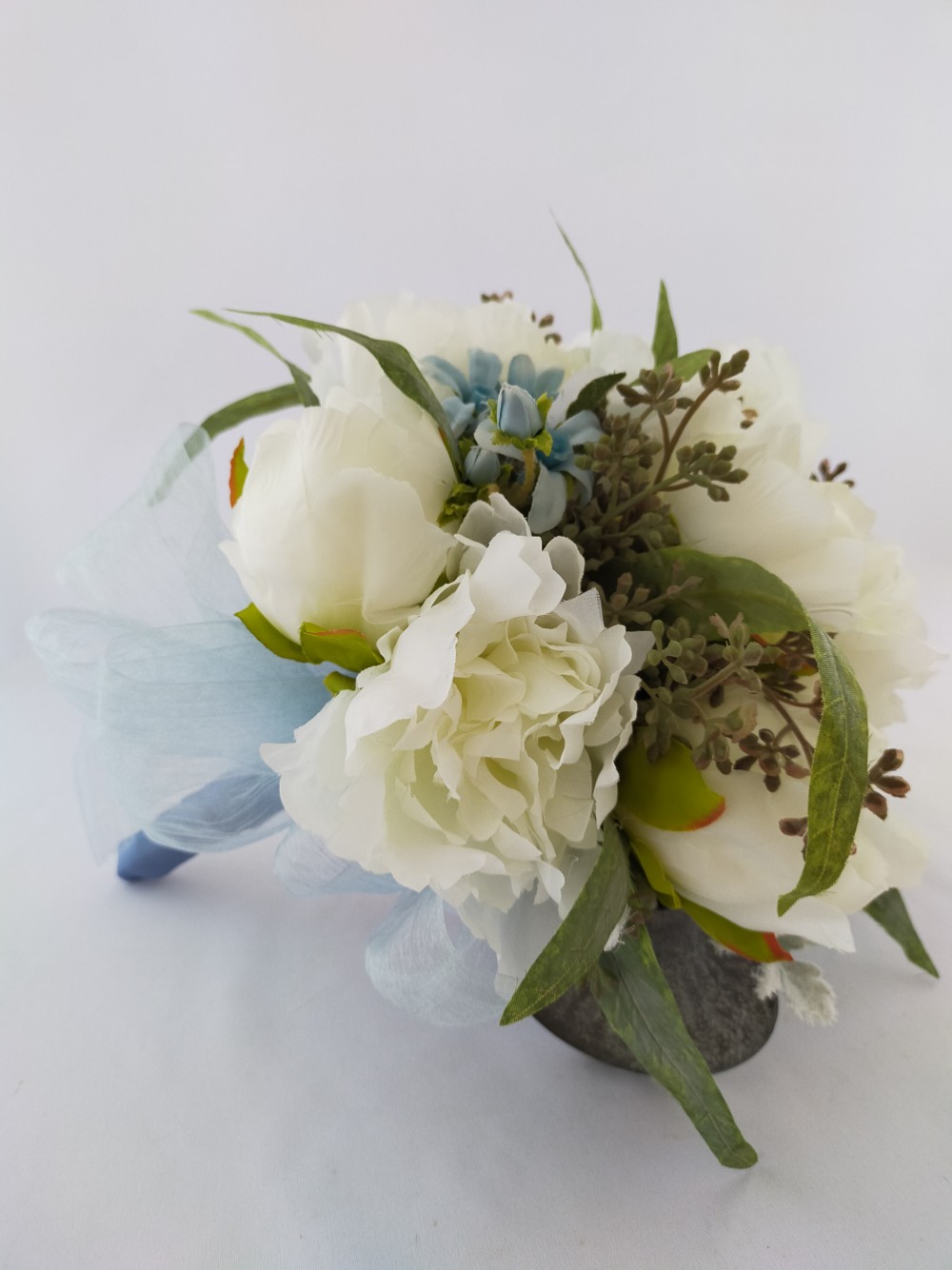オーダーメイド参考商品①ラウンドブーケ～something blue～