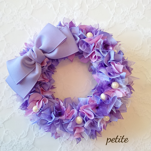 2.リボンハーフリース Amazon.co.jp: 夏リース2 フラワーリース 玄関リース ナチュラルリース