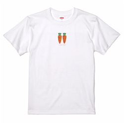 ◎送料無料　ニンジン半袖Tシャツ【受注生産】 3枚目の画像