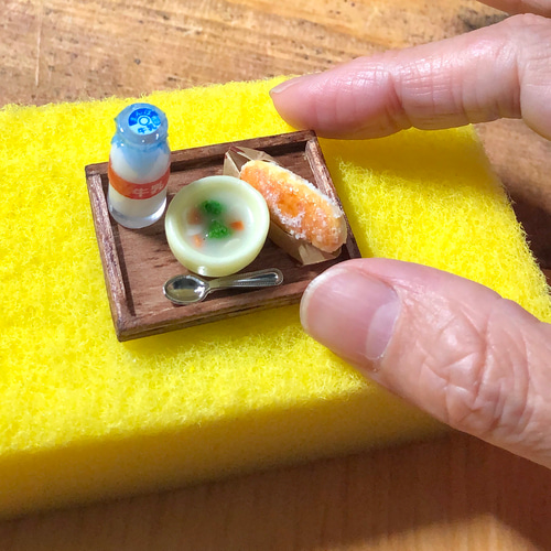 昭和レトロな給食のミニチュア その他置物 まんぼストア 通販